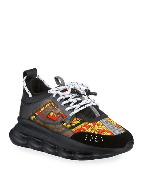 mens versace sneakers sale